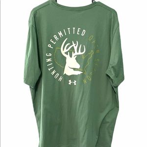 Men’s XXL UnderArmour hunting tee